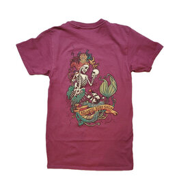 Atlantic Surf Co Atlantic Surf Siren's Lair T-shirt Plum