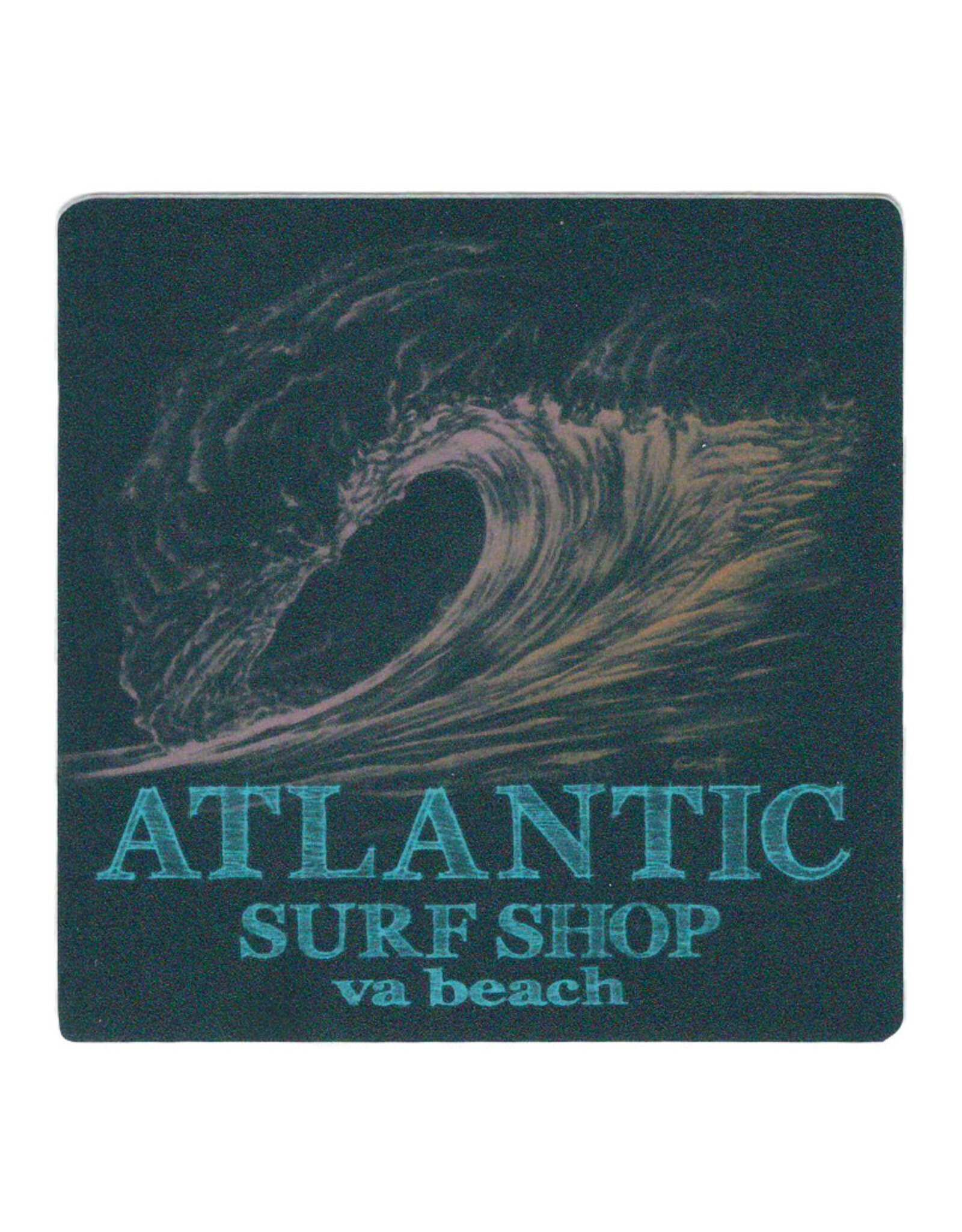Atlantic Surf Co Atlantic Surf Bioluminescent Wave Sticker