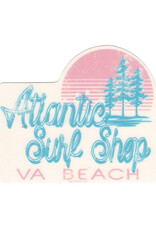 Atlantic Surf Co Atlantic Surf Retro Color Block Sticker