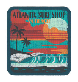 Atlantic Surf Co Atlantic Surf Ocean View Sticker