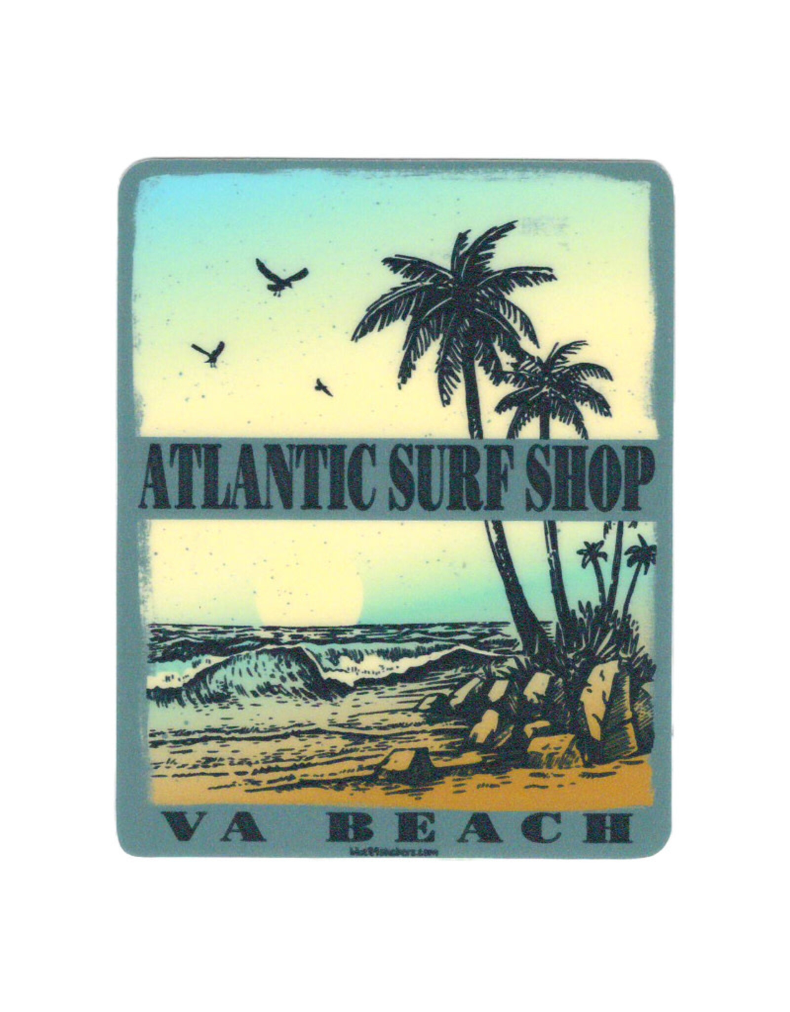 Atlantic Surf Co Atlantic Surf Inlet Sticker