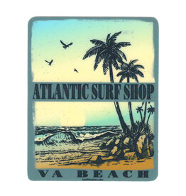 Atlantic Surf Co Atlantic Surf Inlet Sticker