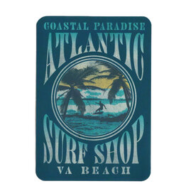 Atlantic Surf Co Atlantic Surf Beach Bliss Sticker