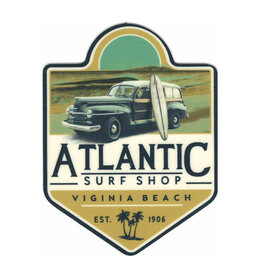 Atlantic Surf Co Atlantic Surf Shore Drive Sticker