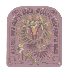 Atlantic Surf Co Atlantic Surf Wildflower Sticker