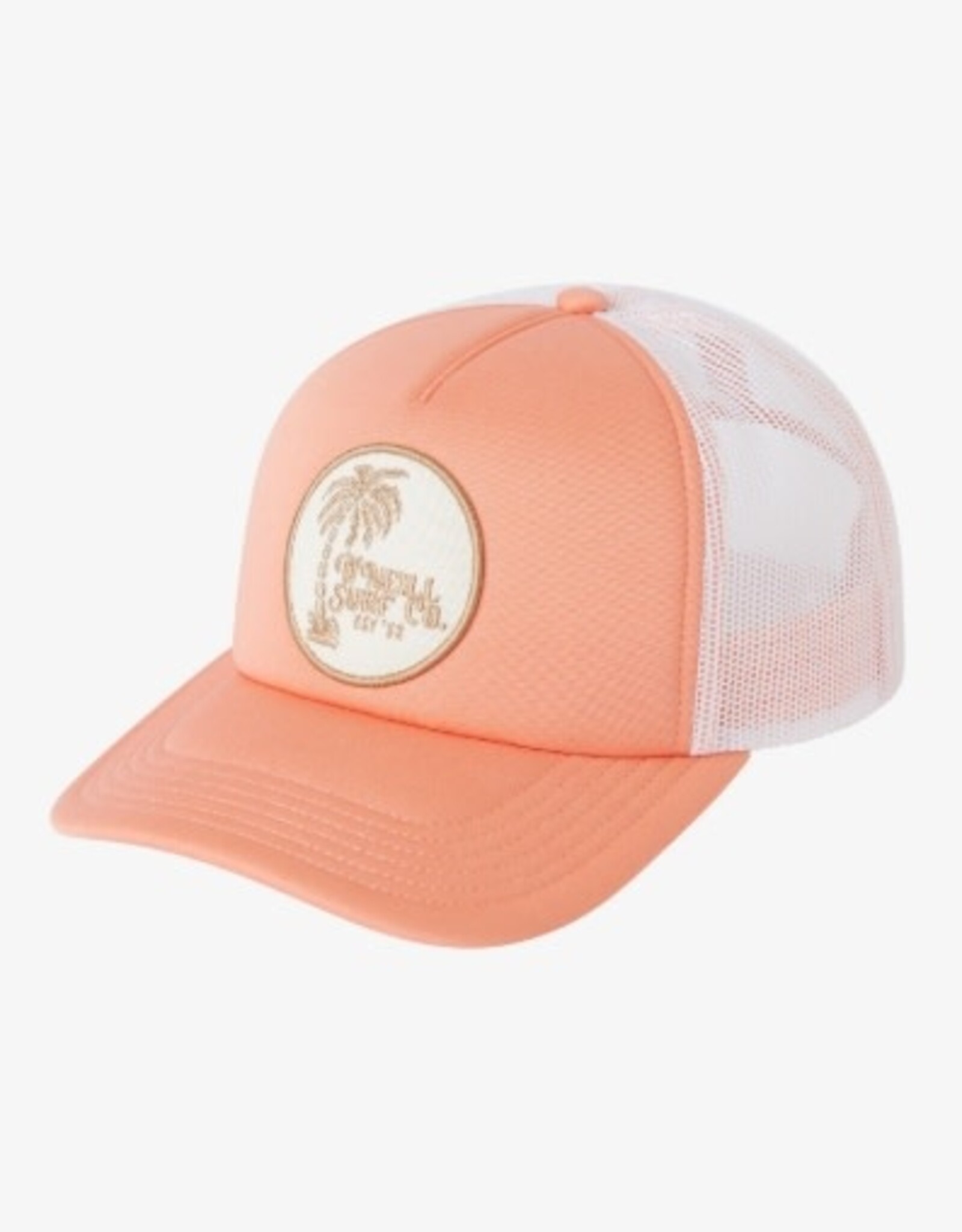 O'Neill O'Neill Ravi Patch Trucker Hat Burnt Coral