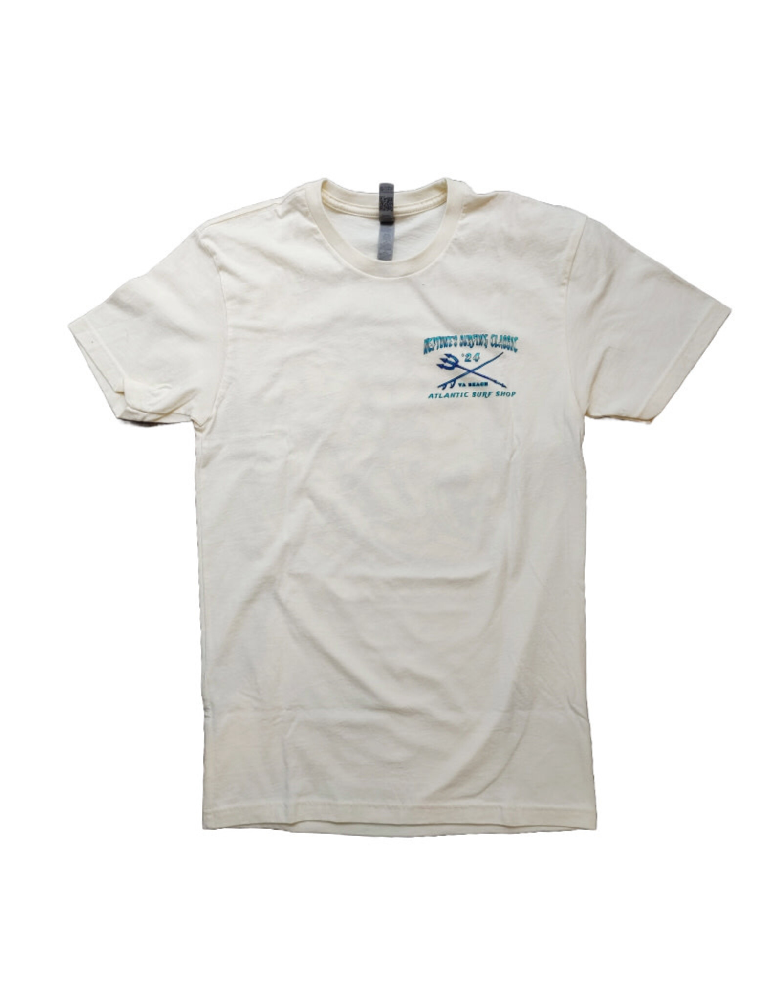 Atlantic Surf Co Atlantic Surf Shop Neptune's Classic T-shirt Ivory