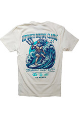 Atlantic Surf Co Atlantic Surf Shop Neptune's Classic T-shirt Ivory