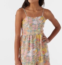 O'Neill O'Neill Girls Dorrie Romper Silver Blue