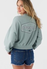 O'Neill O'Neill Moment Crop Pullover Fleece Silver Blue