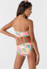 O'Neill O'Neill Girls Lisbon Geo Peekaboo High Neck Swim Set Multi O'Neill O'Neill Girls Lisbon Geo Peekaboo High Neck Swim Set Multi