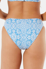Roxy Roxy Tile Tranquility Hipster Bikini Bottoms Blue