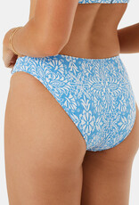 Roxy Roxy Tile Tranquility Hipster Bikini Bottoms Blue
