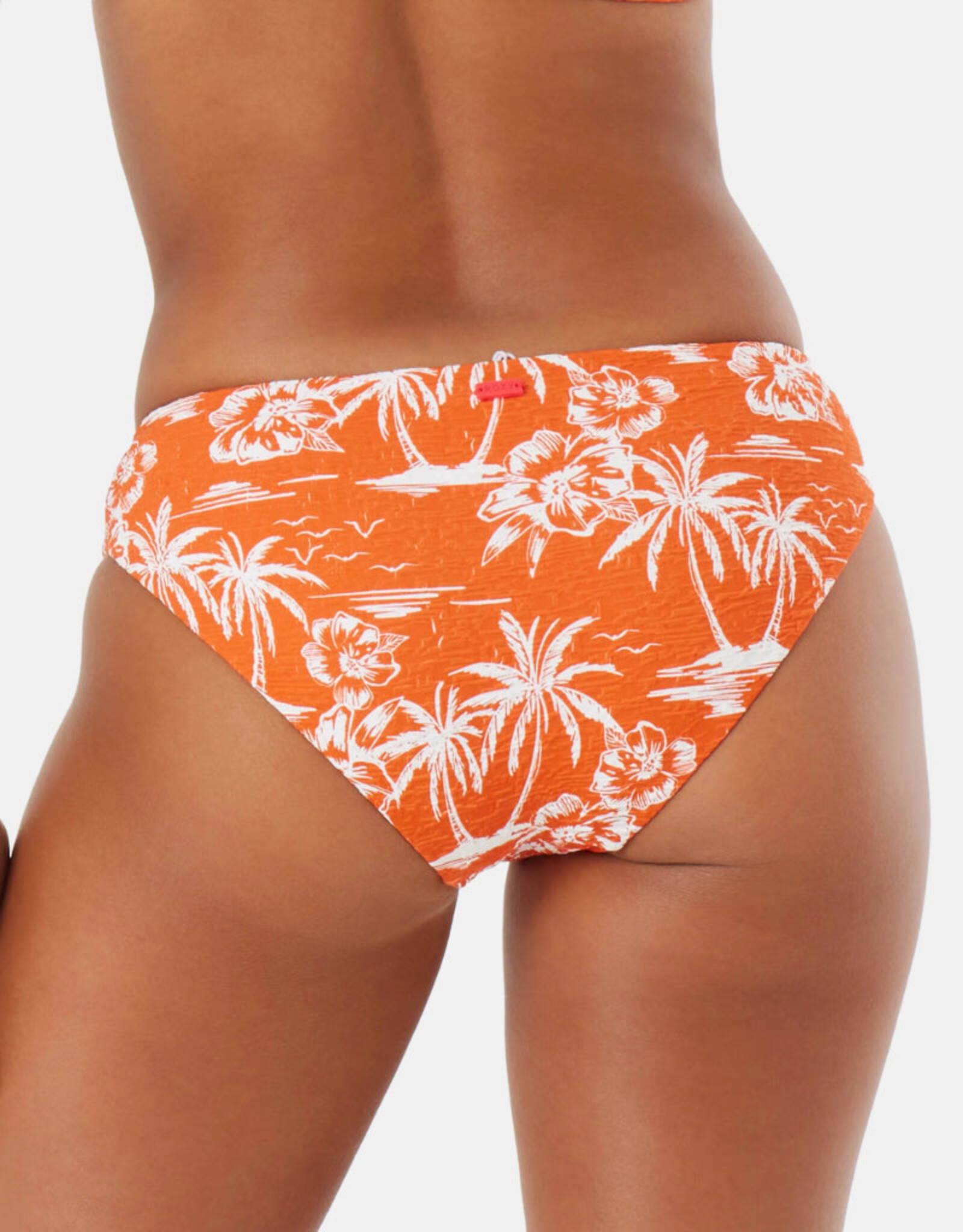Roxy Roxy Vacay Vibes Hipster Lace Bikini Bottoms Red