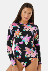 Roxy Roxy Wanderlust Sea Skippin Long Sleeve Rashguard Multi