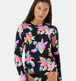 Roxy Roxy Wanderlust Sea Skippin Long Sleeve Rashguard Multi