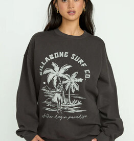 Billabong Billabong Ride In Crew Fleece Black Sands