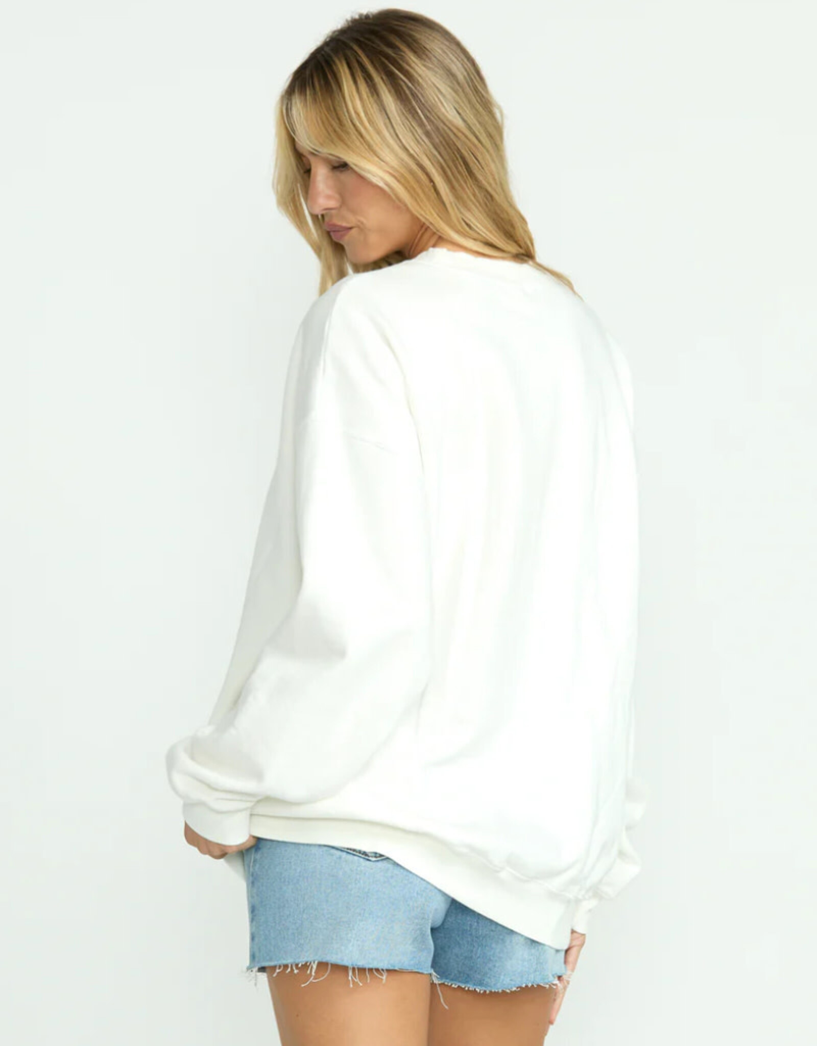 Billabong Billabong Ride In Crewneck Sweatshirt Salt Crystal