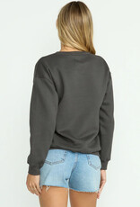 Billabong Billabong Wonderland Calls Crewneck Sweatshirt Off Black