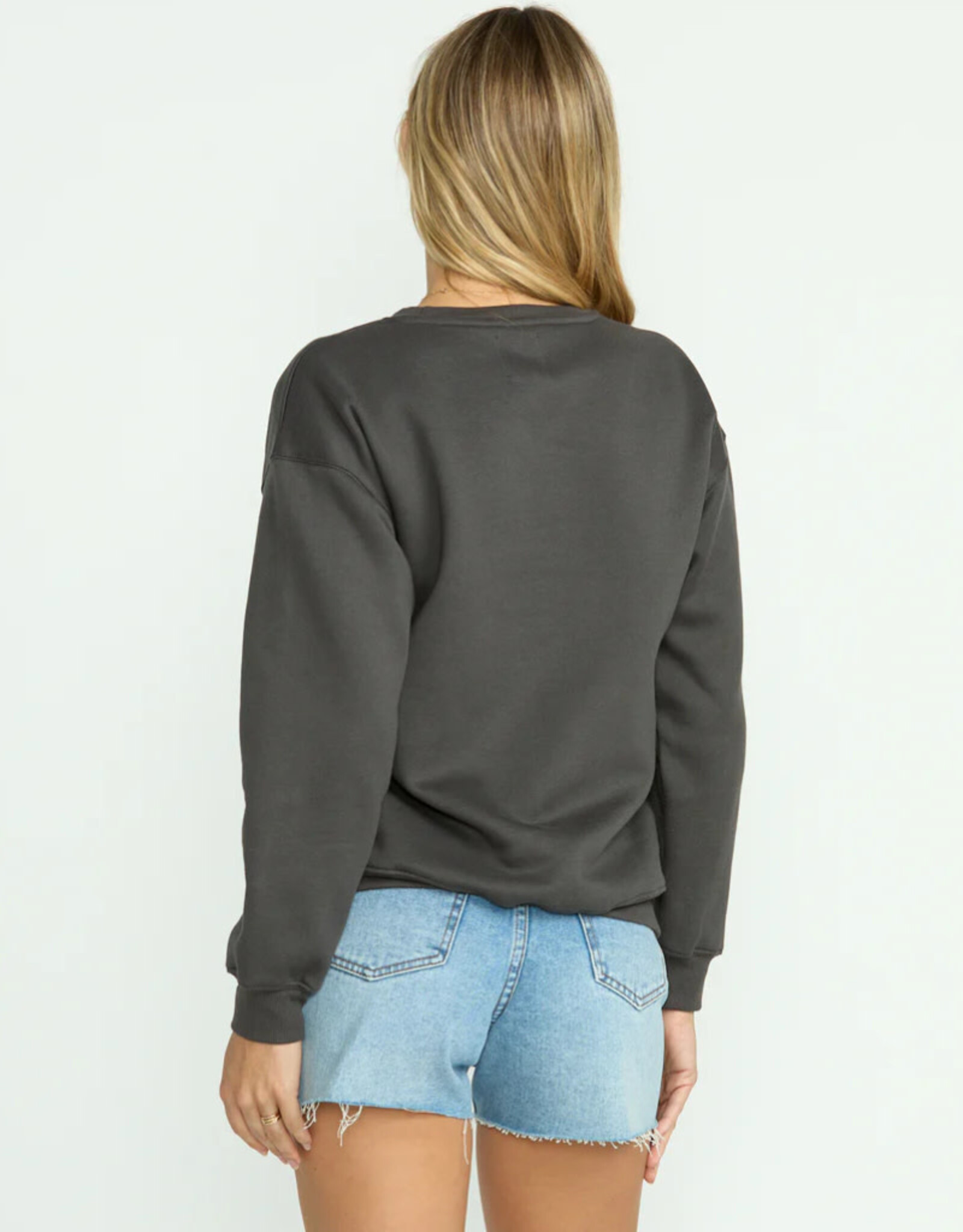 Billabong Billabong Wonderland Calls Crewneck Sweatshirt Off Black