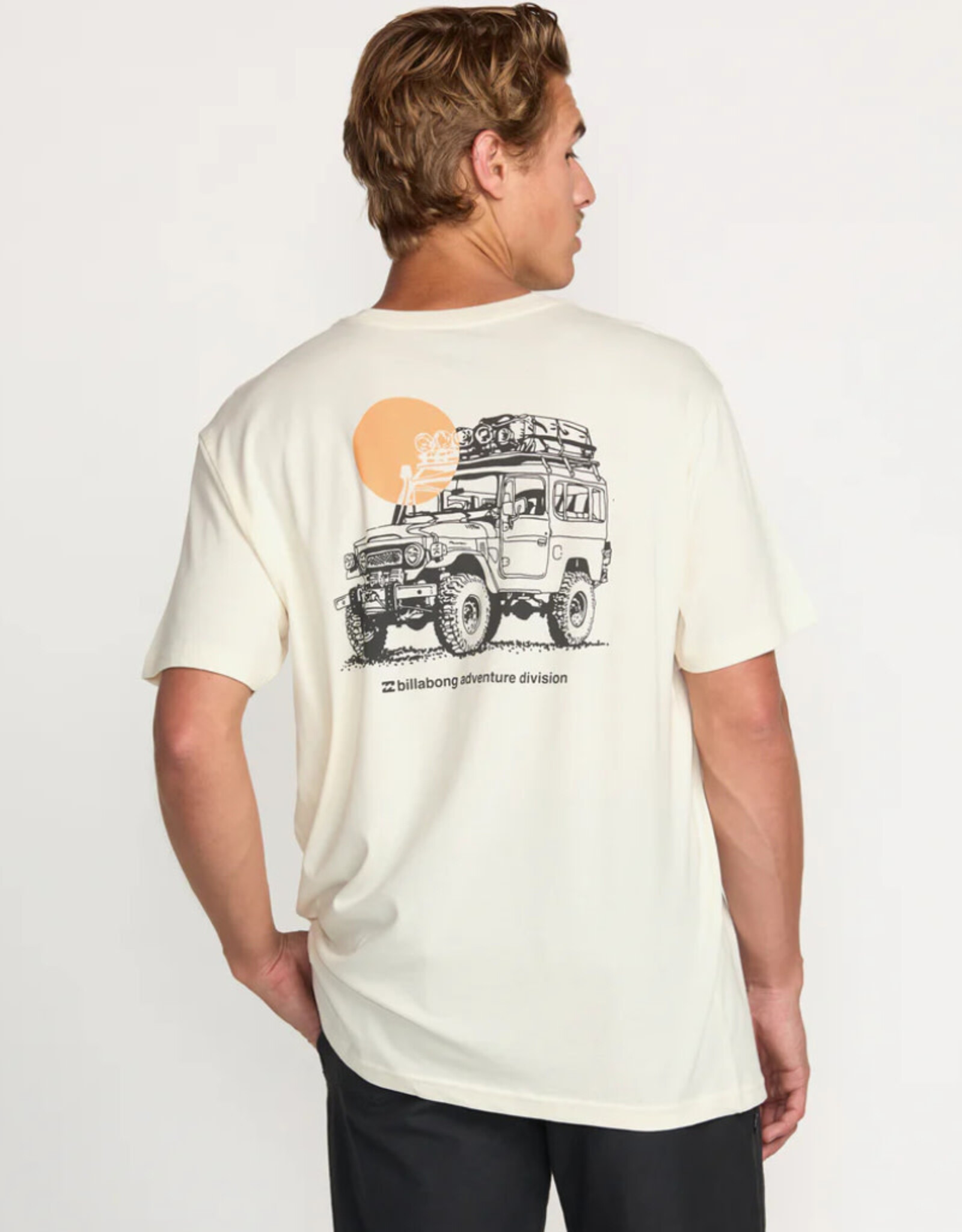 Billabong Billabong Making Tracks Adventure Division Short Sleeve Tee Off White