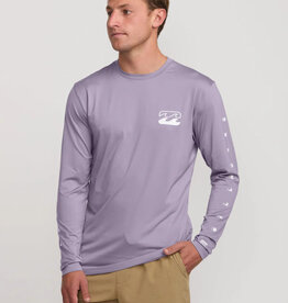Billabong Billabong Unity Loose Fit Long Sleeve Surf Tee Light Purple