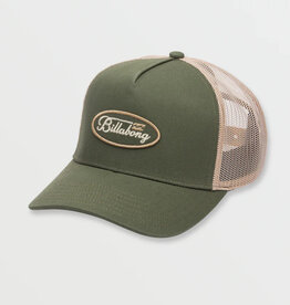 Billabong Billabong Bad Dog Trucker Hat Military Billabong Billabong Bad Dog Trucker Hat Military