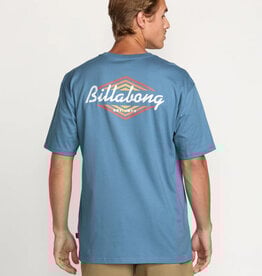 Billabong Billabong Walled Regular Short Sleeve Tee Carolina Blue Billabong Billabong Walled Regular Short Sleeve Tee Carolina Blue