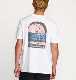 Billabong Billabong Portal Premium Short Sleeve Tee White Billabong Billabong Portal Premium Short Sleeve Tee White
