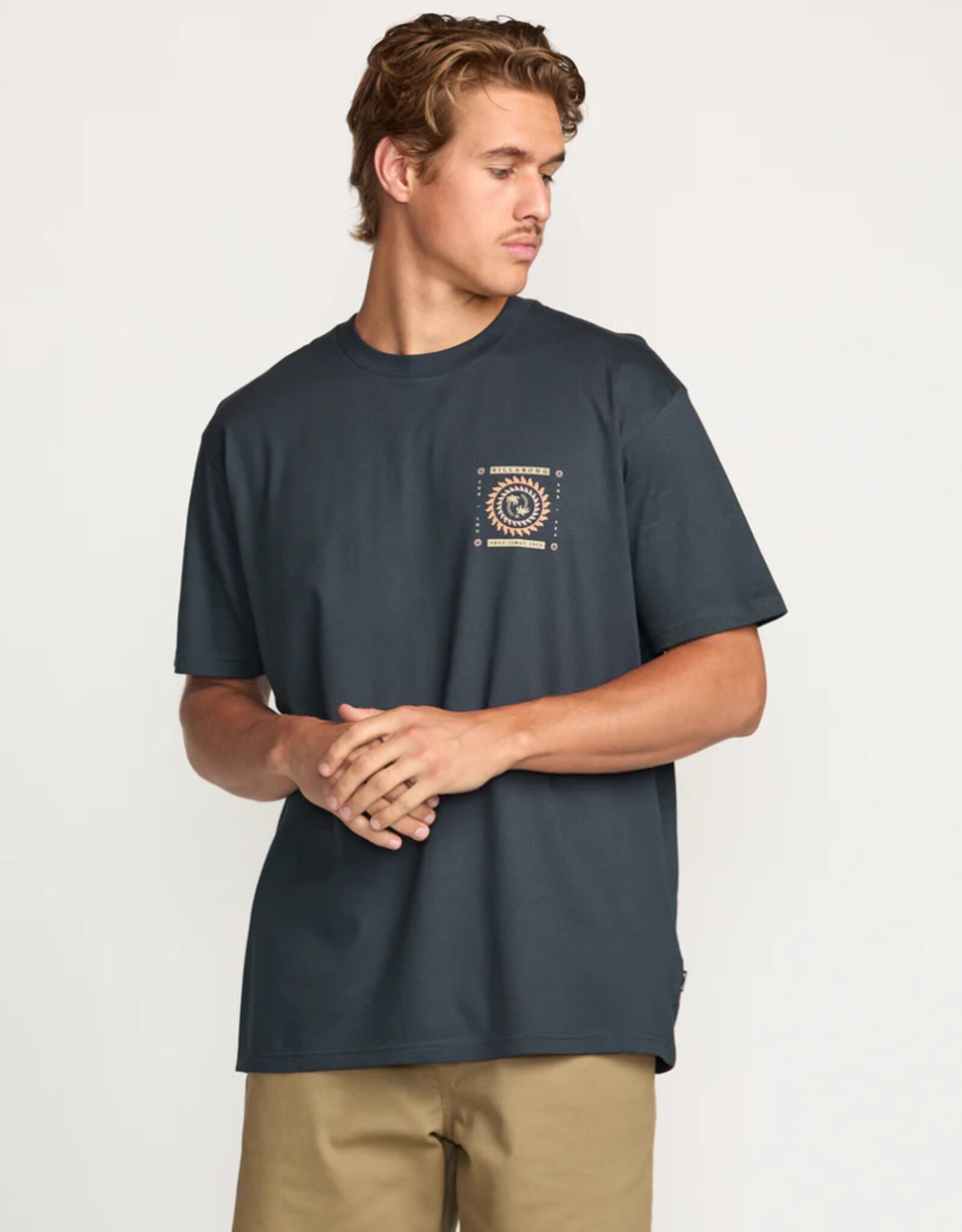 Billabong Billabong Spun Out Premium Short Sleeve Tee Aged Indigo