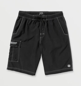 Billabong Billabong Throw On Layback Boardshort Black