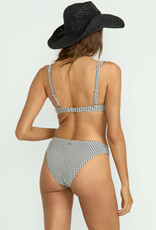 Billabong Billabong Wave Check Bondi Bikini Bottom Black Pebble