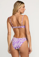 Billabong Billabong Wave Song Rio Bandeau Bikini Top Paradise Purple