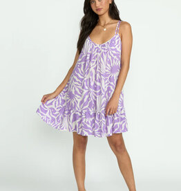 Billabong Billabong Beach Vibes Print Cover-up Paradise Purple