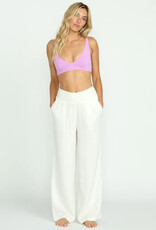 Billabong Billabong New Waves Gauze Elastic Waist Pant Salt Crystal