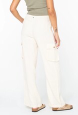 Roxy Roxy Precious Cargo Beach Solid Pants Egret Solid Roxy Roxy Precious Cargo Beach Solid Pants Egret Solid