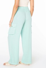 Roxy Roxy Precious Cargo Beach Solid Pants Aquifer Solid Roxy Roxy Precious Cargo Beach Solid Pants Aquifer Solid