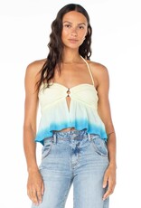 Roxy Roxy Magic Hour Top Azure Blue Solid Roxy Roxy Magic Hour Top Azure Blue Solid