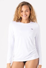 Roxy Roxy New Enjoy Waves Long Sleeve UPF 50 Rashguard Bright White Roxy Roxy New Enjoy Waves Long Sleeve UPF 50 Rashguard Bright White