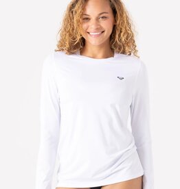 Roxy Roxy New Enjoy Waves Long Sleeve UPF 50 Rashguard Bright White
