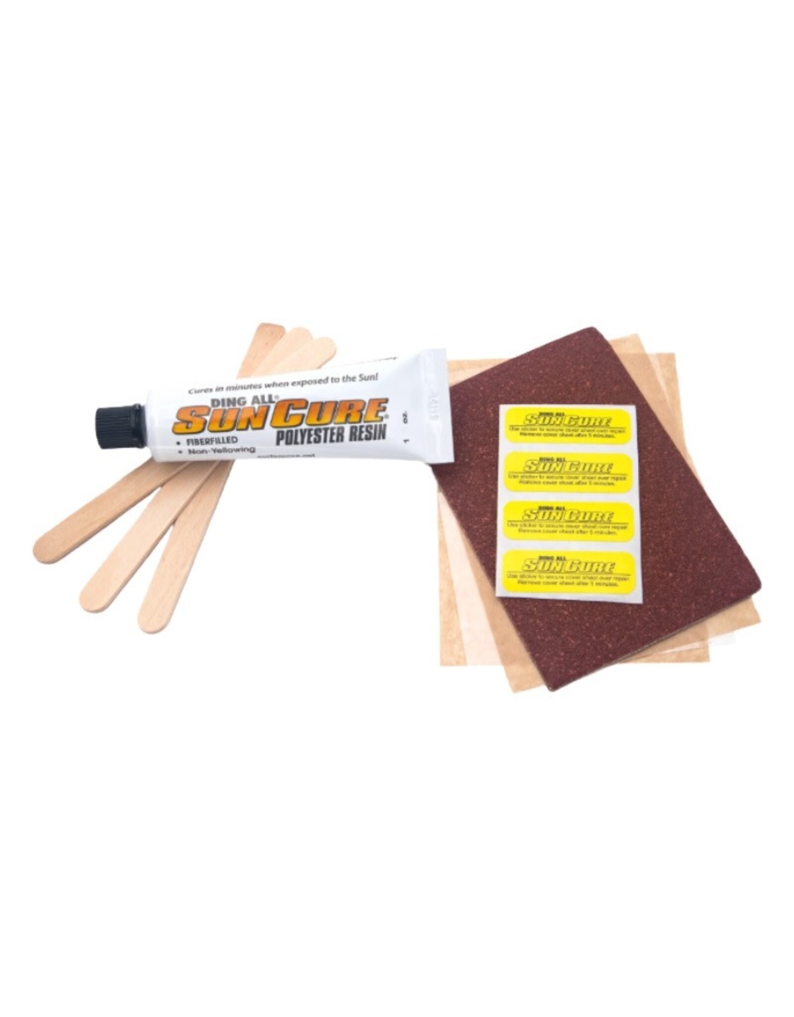 Ding All Ding All SunCure Mini Polyester Fiberfill Ding Repair Kit