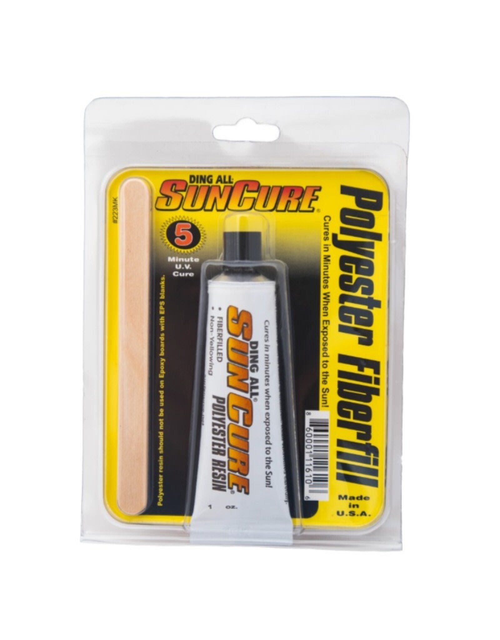 Ding All Ding All SunCure Mini Polyester Fiberfill Ding Repair Kit