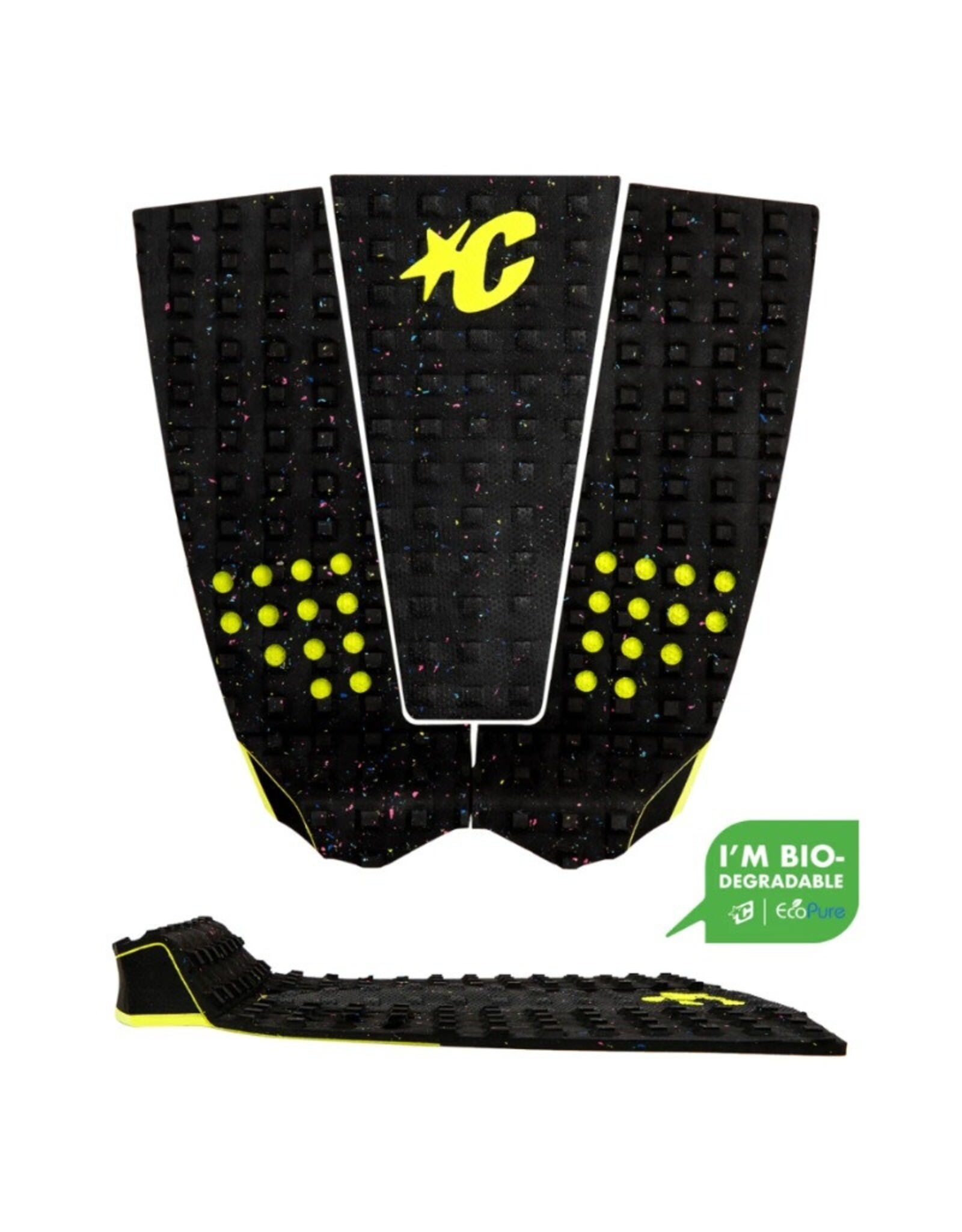 Creatures of Leisure Creatures of Leisure Italo Ferreira Lite Traction Pad Carbon Eco Lime