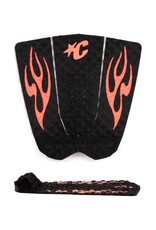 Creatures of Leisure Creatures of Leisure Griffin Colapinto Lite Traction Pad Black Fluro Red Flames