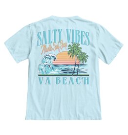 Atlantic Surf Co Atlantic Surf Salty Vibes T-shirt Sky Blue