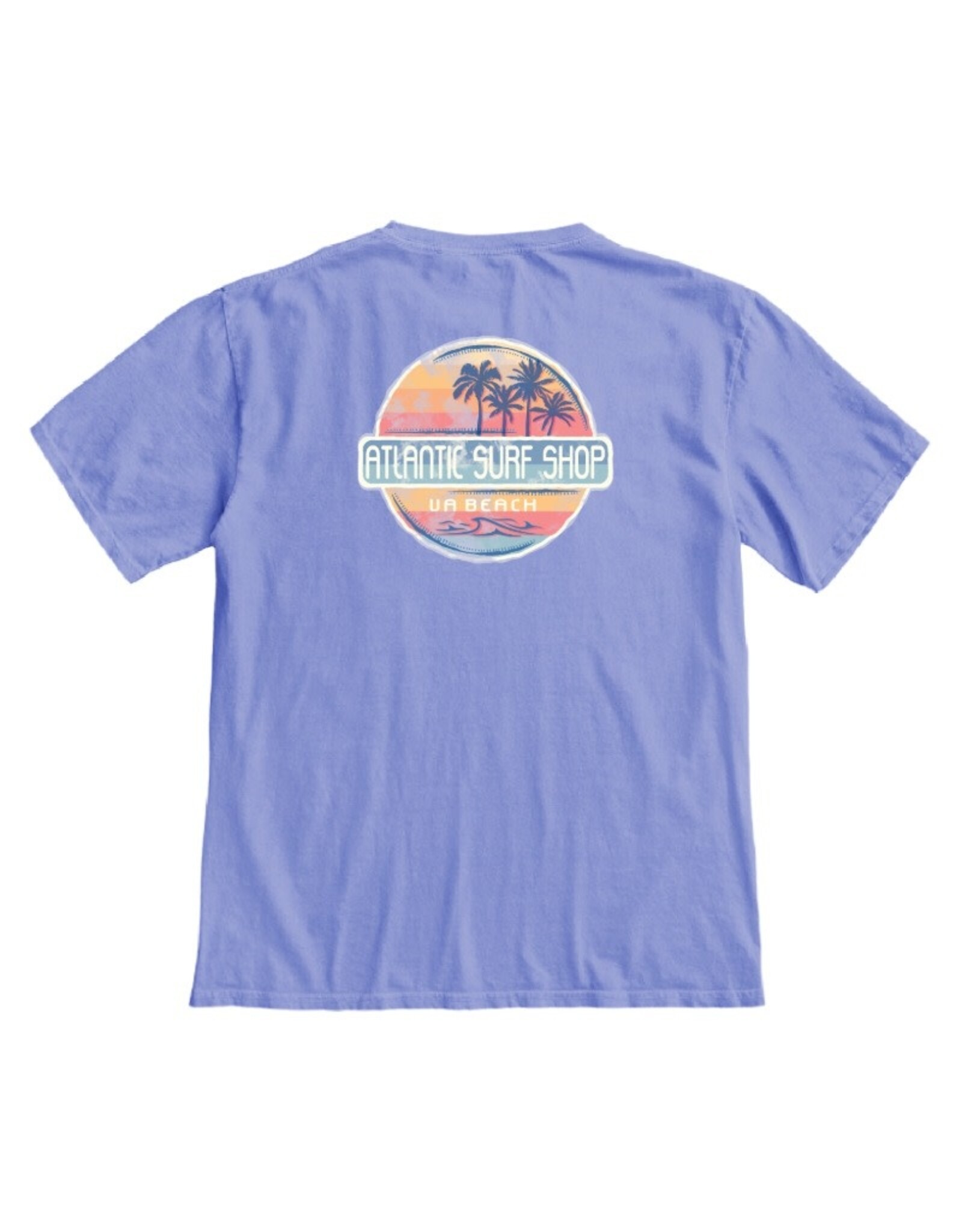 Atlantic Surf Co Atlantic Surf Sandbar T-shirt Wisteria