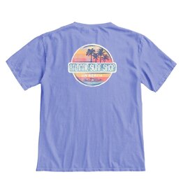 Atlantic Surf Co Atlantic Surf Sandbar T-shirt Wisteria