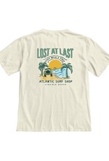 Atlantic Surf Co Atlantic Surf Lost At Last T-shirt Off White