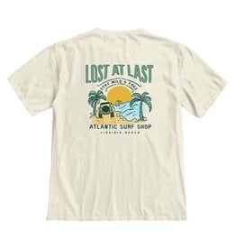 Atlantic Surf Co Atlantic Surf Lost At Last T-shirt Off White