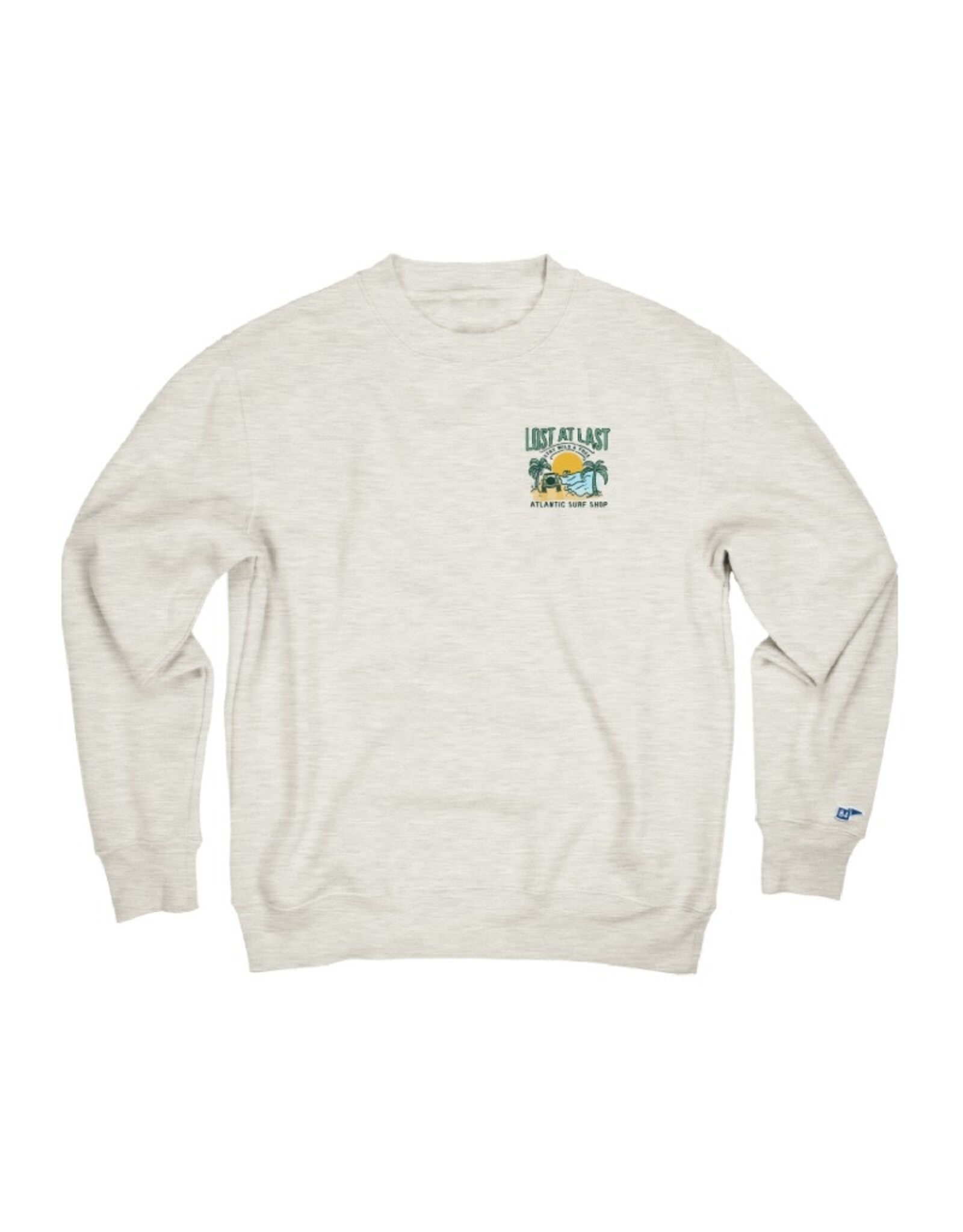 Atlantic Surf Co Atlantic Surf Lost At Last Crew Fleece Sands